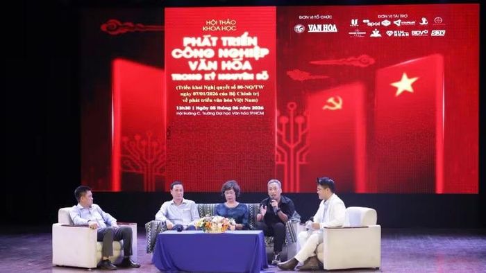 Hội thảo "Triển khai Nghị quyết 80-NQ/TW - Phát triển công nghiệp văn hóa trong kỷ nguyên số".