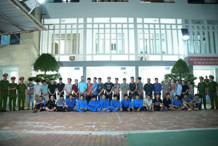 Các đối tượng liên quan đến vụ án ma túy bị bắt giữ.