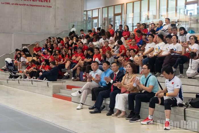 Đại hội Thể thao người Việt Nam tại Pháp 2026 khai mạc chiều 6/6 tại thành phố Troyes, quy tụ gần 300 người Việt Nam từ nhiều địa phương trên khắp nước Pháp.