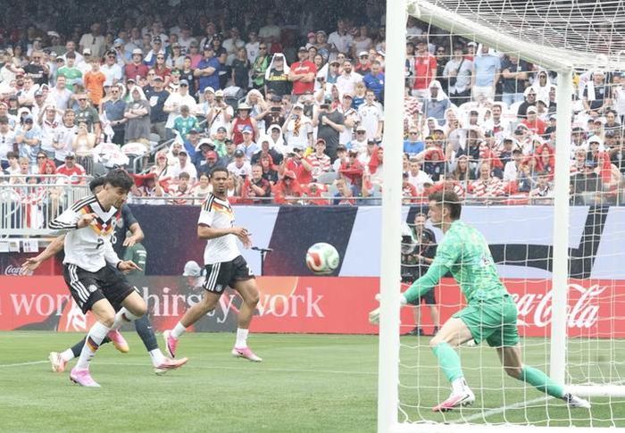 Kai Havertz đưa tuyển Đức vượt lên từ rất sớm