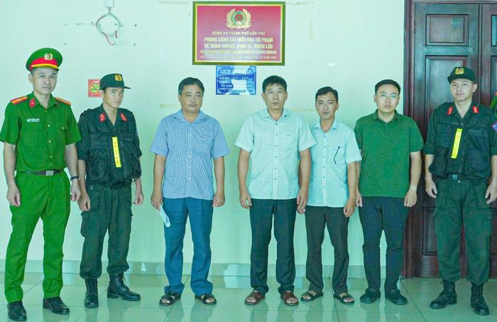 4 bị can trong vụ án xảy ra tại Ban Tổ chức Tỉnh ủy Sóc Trăng (trước đây)