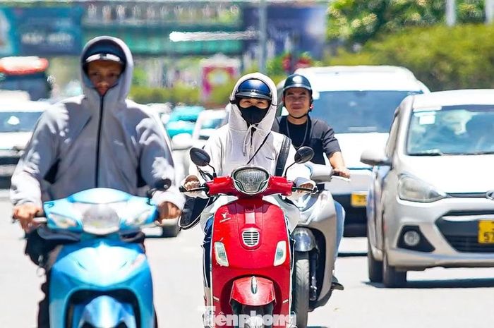 miền Bắc nắng nóng gay gắt trong hôm nay (7/6).