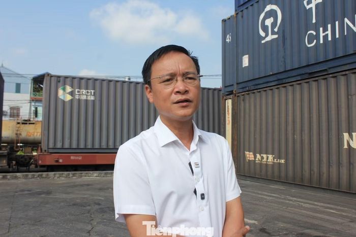 Ông Nguyễn Chính Nam - Phó Tổng Giám đốc Tổng Công ty Đường sắt Việt Nam. Ảnh: Lộc Liên.