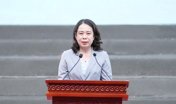 Phó Chủ tịch nước Võ Thị Ánh Xuân phát biểu tại lễ phát động.