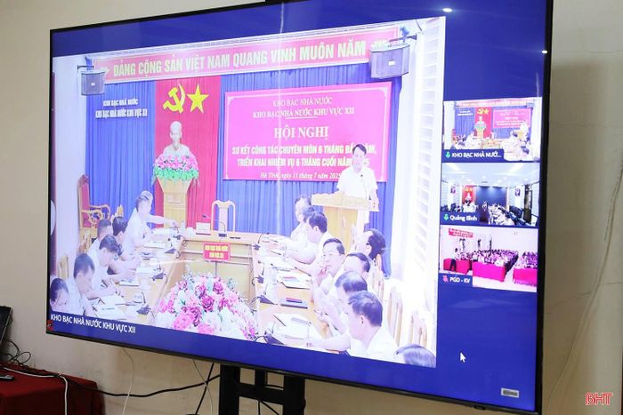 KBNN Khu vực XII ứng dụng chuyển đổi số, giao ban trực tuyến để triển khai các nhiệm vụ.