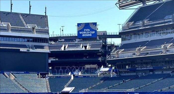 Bên trong sân vận động Lincoln Financial Field (Mỹ). Ảnh minh họa: Quang Thịnh/PV TTXVN tại Mỹ
