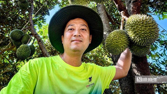 Ông Nguyễn Minh Hiếu, Phó Chủ nhiệm CLB Nông dân sản xuất kinh doanh giỏi Tp.Đồng Nai, chủ trang trại Gia Bảo Ecofarm.