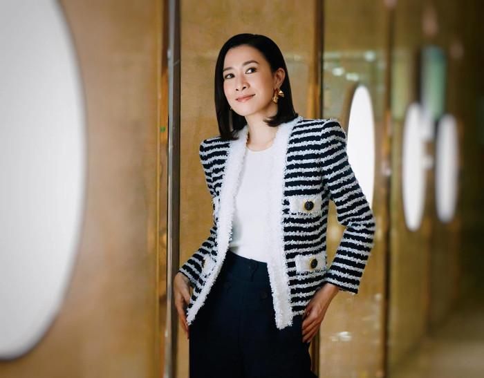 Xa Thi Mạn được nhiều đồng nghiệp, khán giả yêu mến vì tính cách cởi mở. Ảnh: FBNV