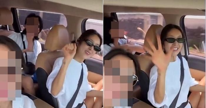 Hình ảnh Kim Bin Woo vừa nhảy múa, vừa lái xe đang gây xôn xao.