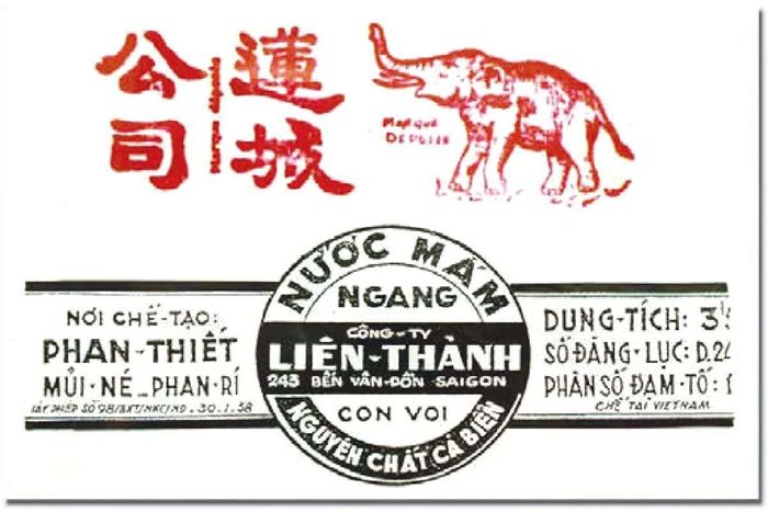 Logo thương hiệu nước mắm Liên Thành thời kỳ đầu. Nguồn: Công ty Nước mắm Liên Thành