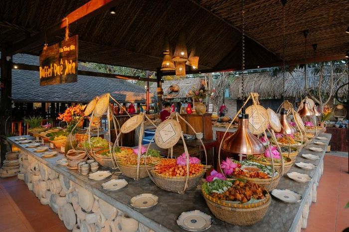 Khu vực “Buffet Quê xưa”