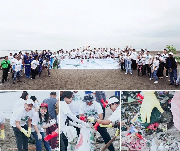 Trong khi đó, tại bãi biển Baseco (Tondo, Manila) ở Philippines, hàng trăm cán bộ nhân viên, đối tác tài xế Green GSM Philippines, các tình nguyện viên cùng đại diện chính quyền địa phương từ Tòa Thị chính Manila và phường Baseco đã tham gia đã làm sạch hơn 500 m2 bờ biển và thu gom 1,2 tấn rác thải, góp phần cải thiện cảnh quan ven biển.