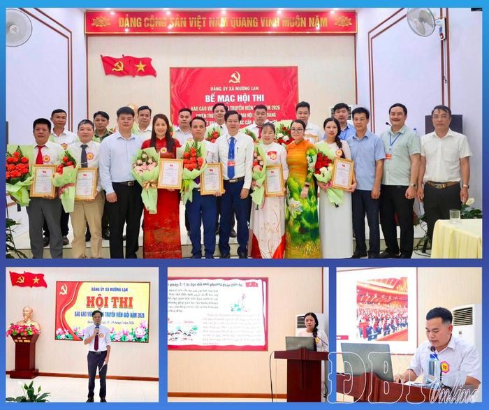 Hội thi Báo cáo viên, Tuyên truyền viên giỏi do Đảng ủy xã Mường Lạn tổ chức trong 2 ngày, 28 - 29/5/2026.