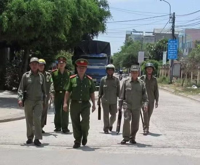 Mỗi thôn, tổ dân phố trên địa bàn tỉnh Gia Lai thành lập 1 đội dân phòng. Ảnh minh họa: K.A