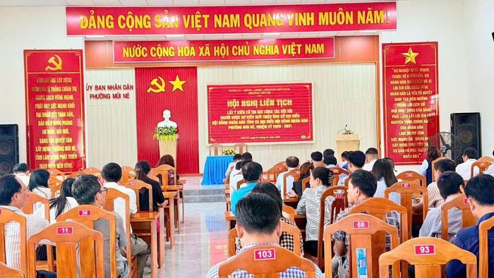 Phường Mũi Né là một trong những địa phương được đánh giá cao trong việc chủ động sắp xếp thôn, tổ dân phố