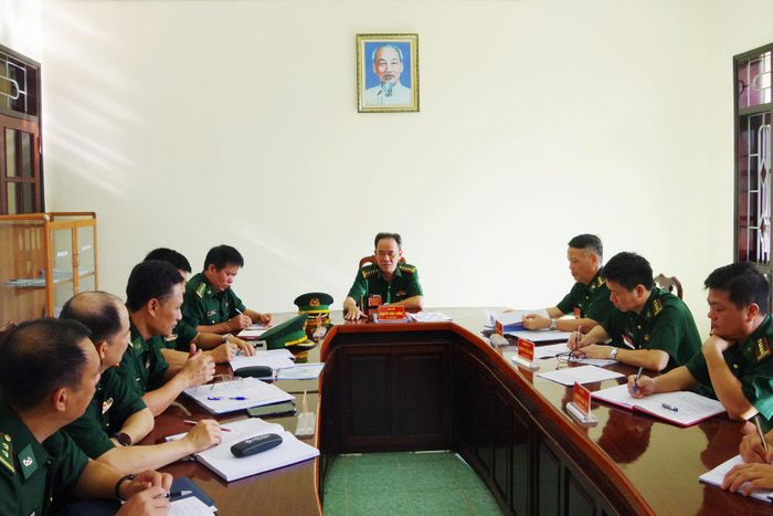 Kiểm tra chuyên ngành công tác Đảng, công tác chính trị tại Ban Chỉ huy BĐBP tỉnh