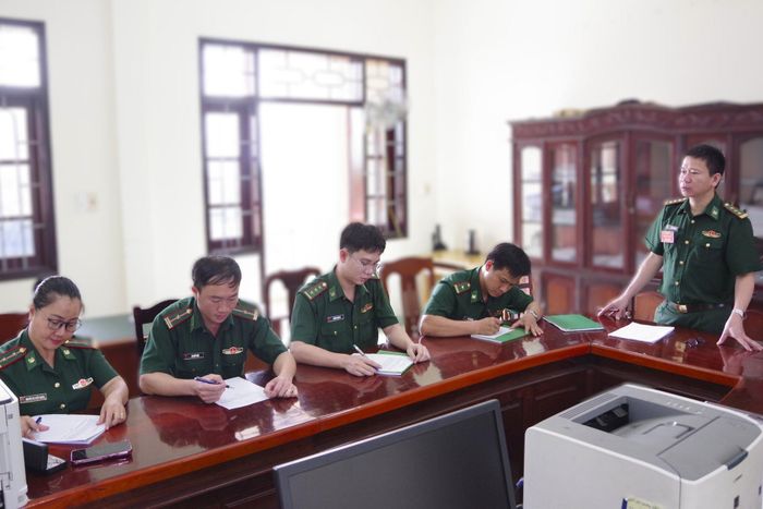 Kiểm tra nhận thức chính trị tại Ban Chỉ huy BĐBP tỉnh