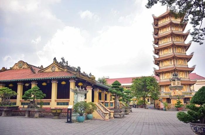 Tổ đình Hội Khánh - ngôi cổ tự mang đậm dấu ấn, văn hóa, lịch sử của vùng đất Thủ Dầu Một - Ảnh: Quảng Đạo/BGN