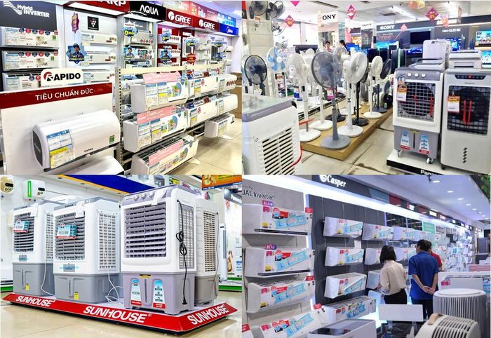 Từ đầu mùa hè đến nay, sức mua điều hòa tăng khoảng 25.- 35%.