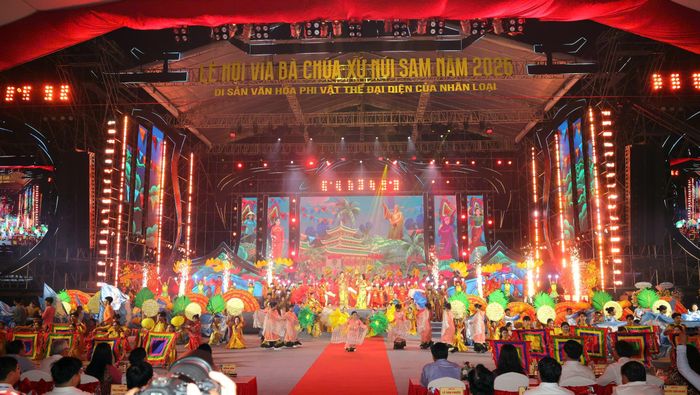 Chương trình văn nghệ khai hội Vía bà Chúa Xứ Núi Sam năm 2026