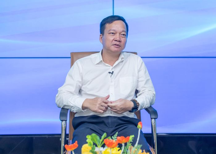 PGS.TS Nguyễn Anh Dũng, Phó Vụ trưởng Vụ Giáo dục đại học, Bộ Giáo dục và Đào tạo (Ảnh: Mạnh Hưng)