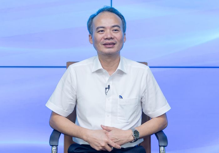 TS. Thân Thanh Sơn, Trưởng Ban Đào tạo, Đại học Công nghiệp Hà Nội. Ảnh: Mạnh Hưng