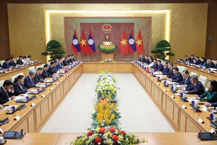 Quang cảnh cuộc hội đàm. Ảnh: VGP