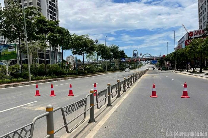 Hiện trường vụ việc sau khi được dọn dẹp sạch bùn đất.
