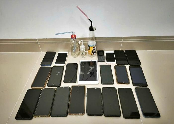 Tang vật các vụ án ma túy. Ảnh: CAĐN