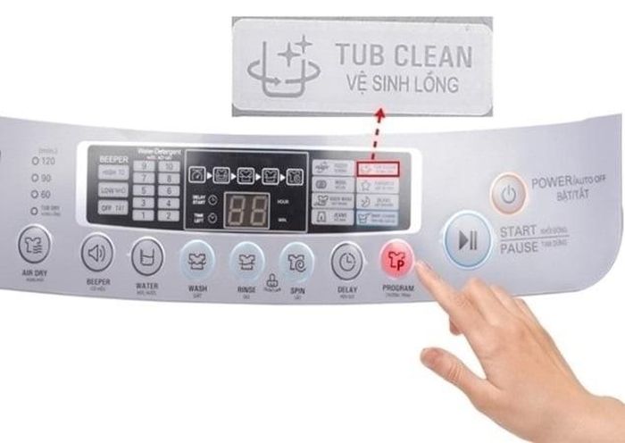 Nên vệ sinh lồng giặt thường xuyên. Ảnh minh họa.
