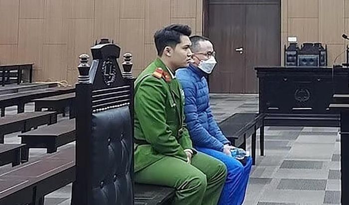 Bị cáo Hoàng Nam tại phiên tòa.