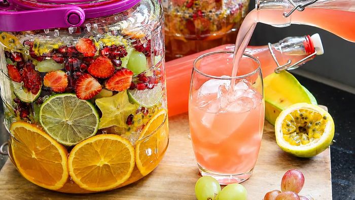 Nước hoa quả lên men có nhiều lợi ích cho sức khỏe