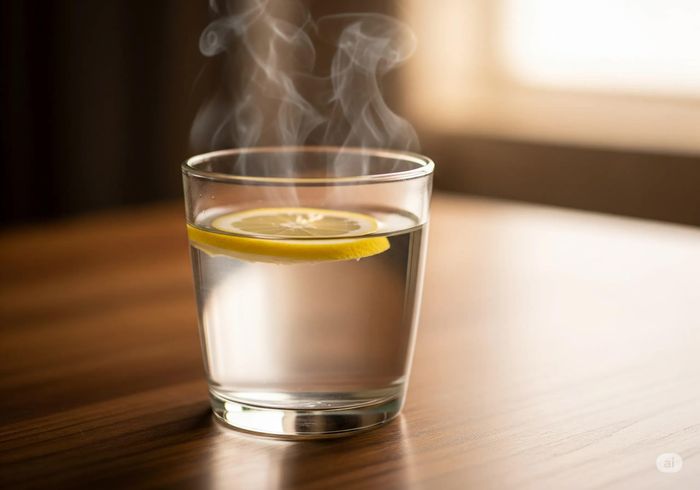 Nước ấm thường ít gây kích thích đối với hệ tiêu hóa