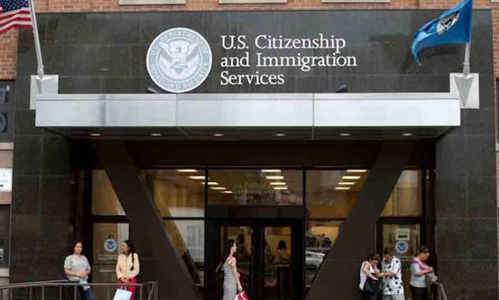  Một văn phòng của Cơ quan Di trú và Nhập tịch Mỹ (USCIS) ở TP.New York (Mỹ)