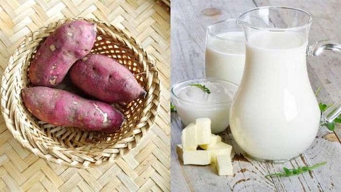 Sữa tươi có chứa rất nhiều chất dinh dưỡng quan trọng hỗ trợ phục hồi làn da bị khô, bong tróc hoặc da xuất hiện dấu hiệu lão hóa.