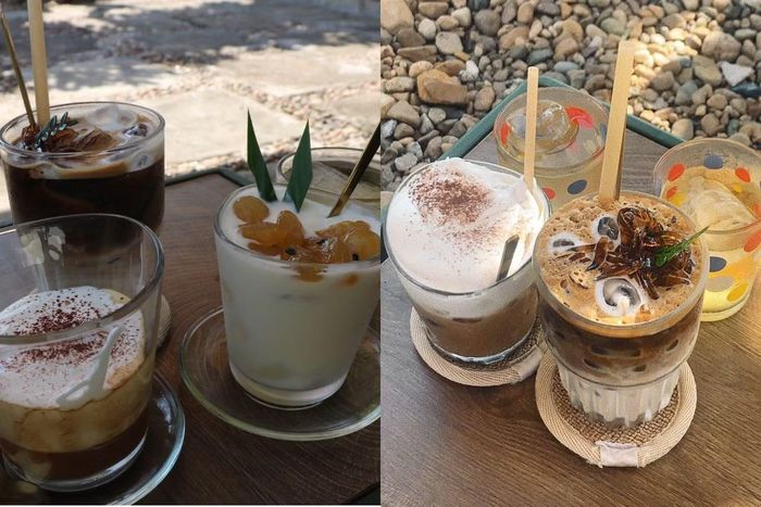 Không chỉ mê phong cảnh đẹp, Quỳnh Như trở lại làng Lò lần 2 để lưu lại hương vị cà phê mà không thể tìm thấy ở thành phố. - Ảnh: NVCC