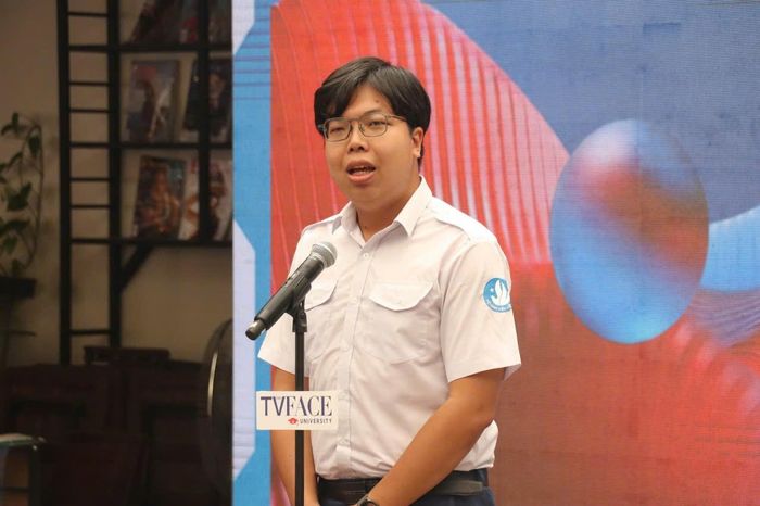 Ông Nguyễn Hoàng Phúc, Phó Chủ tịch Hội sinh viên Việt Nam TP.HCM. Ảnh: BTC