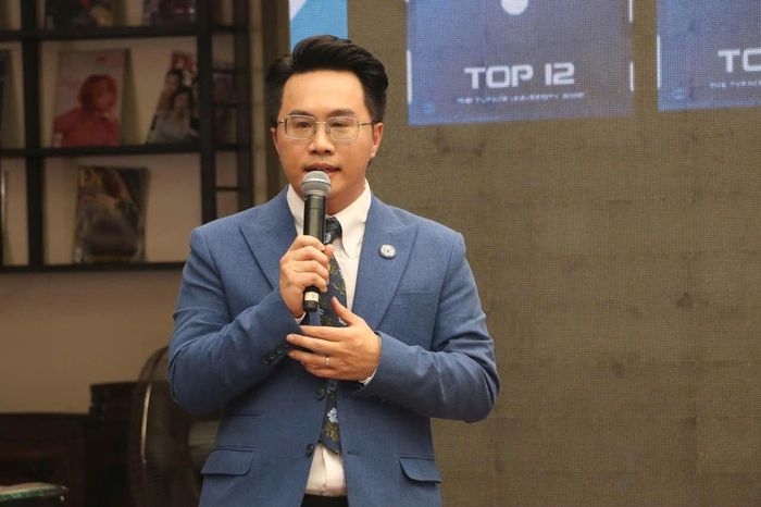  Nhà báo Võ Huỳnh Tấn Tài, tác giả format Gương mặt truyền hình. Ảnh: BTC 