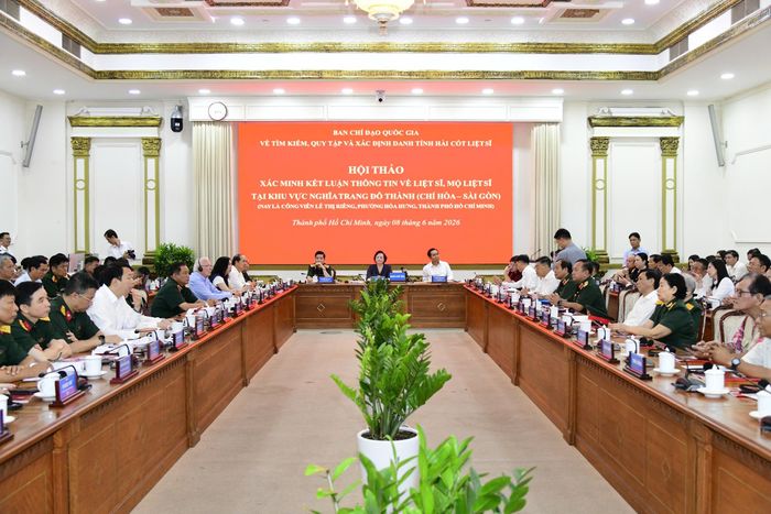  Quang cảnh buổi hội thảo. Ảnh: HẢI NHI 