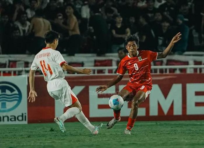 U- 19 Việt Nam thua Indonesia 1-2 theo cách rất đau bởi quả phạt đền cuối trận. Ảnh:Bola