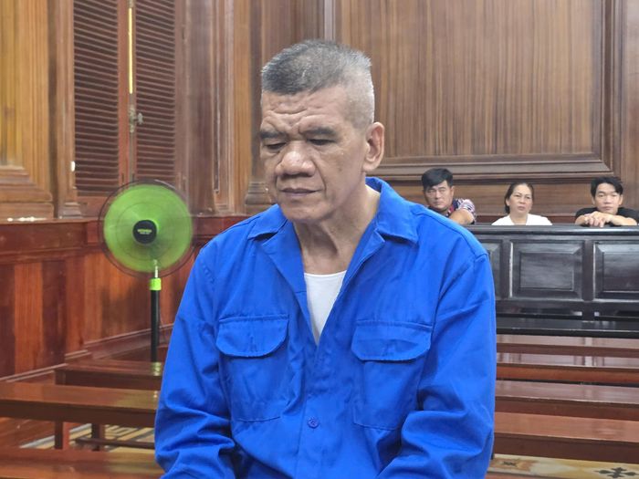 Bị cáo Trần Thanh Sang tại tòa. Ảnh: NGUYỄN DUY