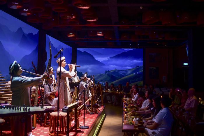  Mô hình ẩm thực kết hợp biểu diễn (dinner show) manh nha tại Việt Nam từ cuối năm 2014 với các đêm diễn tập trung tại TP.HCM, bắt nguồn từ việc các quý tộc thời Trung Cổ ở châu Âu thường tổ chức những bữa tiệc xa hoa, vừa ăn uống, vừa xem biểu diễn âm nhạc. Sự phát triển từ mô hình tinh giản thành sản phẩm văn hóa đa giác quan được ghi nhận trong những năm gần đây. Tại phường Sài Gòn (TP.HCM), Chào Show, chương trình kết nối văn hóa Việt Nam, là mảnh ghép hiện đại của mô hình này. 