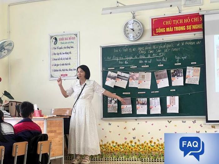 Tiết học lịch sử không còn là những chuỗi sự kiện khó nhớ mà là một dòng chảy thời gian với những bức tranh sáng tạo của học sinh