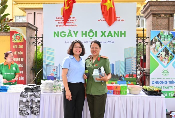 Các phần quà ý nghĩa được chuẩn bị để đổi cho người tham gia