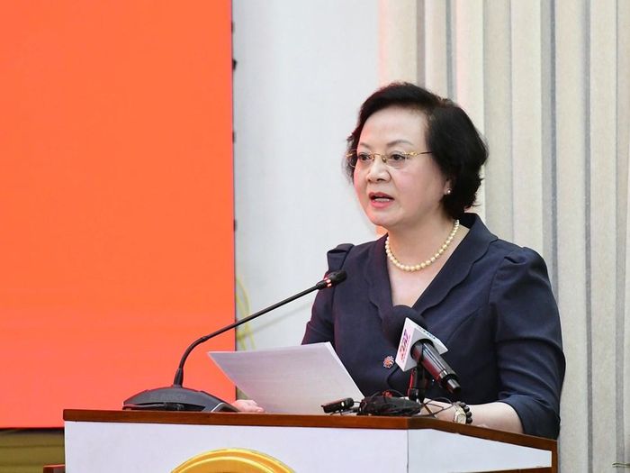 Phó Thủ tướng Phạm Thị Thanh Trà phát biểu khai mạc hội thảo