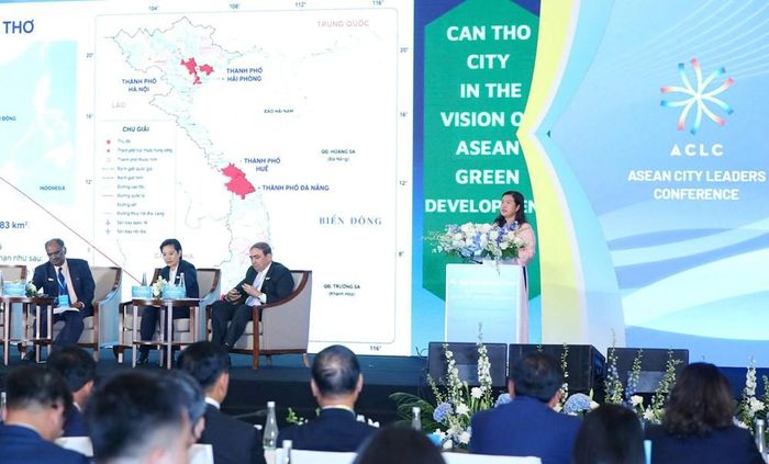 Phó Chủ tịch UBND TP. Cần Thơ Nguyễn Thị Ngọc Điệp chia sẻ tại sự kiện