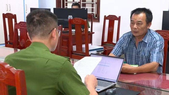 Đối tượng Trần Quốc Điển.
