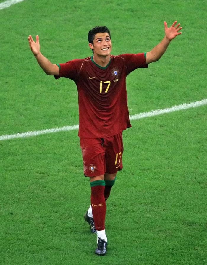 Cristiano Ronaldo lần đầu tiên tham dự một kỳ World Cup là vào năm 2006 tại Đức. (Ảnh: FIFA)