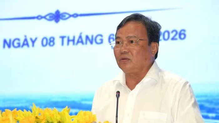 Chủ tịch Ủy ban nhân dân tỉnh Tây Ninh Lê Văn Hẳn phát biểu chỉ đạo.