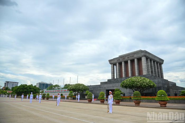Quang cảnh Lăng Chủ tịch Hồ Chí Minh.